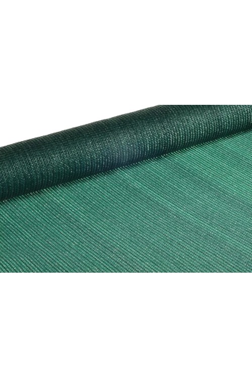 Siatka cieniująca 200g , 95% , zielona , 1,50m - rolka 10m