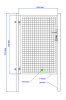 Furtka ogrodowa SX 1,00 x 1,50 m - zielona