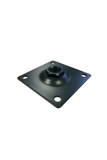 Podstawa zawiasu regulowanego 100x100 mm M-20 malowany proszkowo
