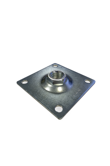 Podstawa zawiasu regulowanego 100x100 mm M-20 ocynk