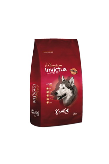 Canun Invictus 20kg karma premium dla psa z jagnięciną (mięso 30%), ryżem (25%) i rybą