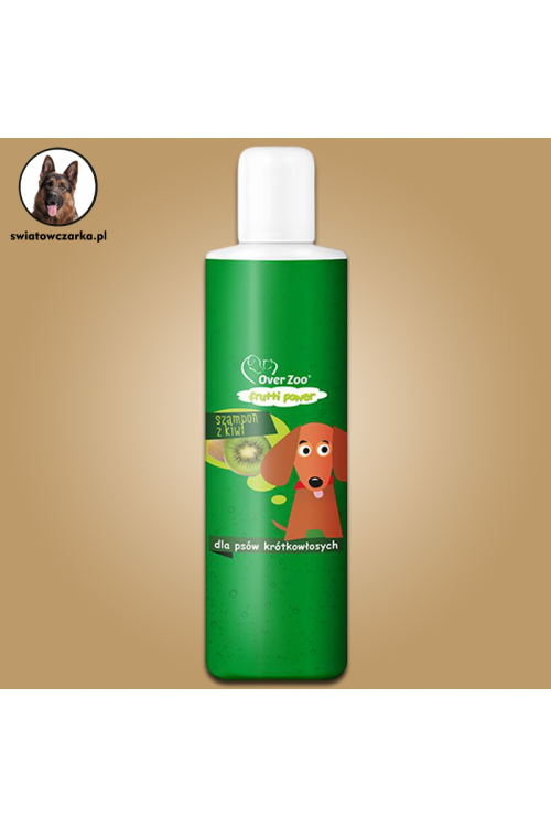 Szampon z kiwi dla psów krótkowłosych 200ml