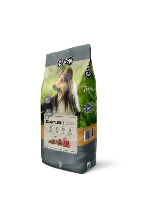 PRÓBKA Canun TERRA Diary Light (Basique) dla psów seniorów 100 g