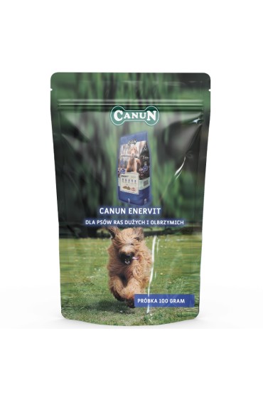 PRÓBKA Canun TERRA Enervit dla psów dorosłych 100 g