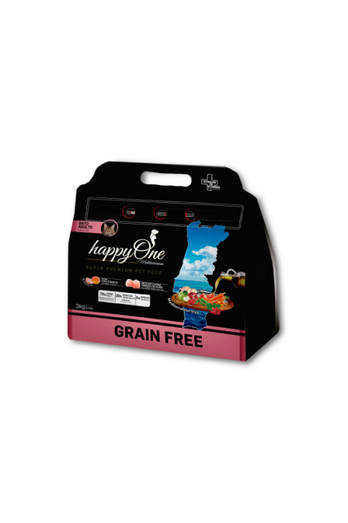 PRÓBKA HappyOne Grain-Free Mediterraneum dla kotów dorosłych Super Premium 60g