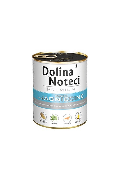 Dolina Noteci Premium bogata w jagnięcinę 800g