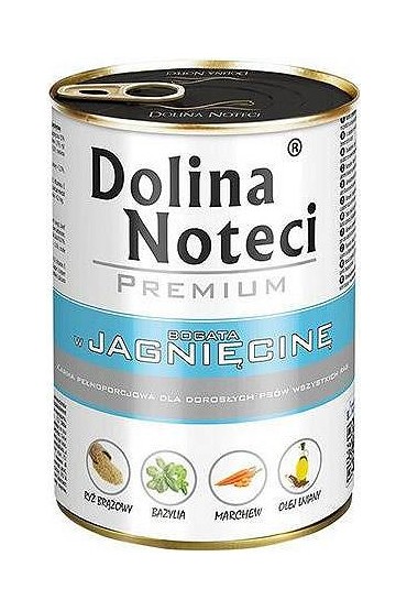 Dolina Noteci Premium bogata w jagnięcinę 800g