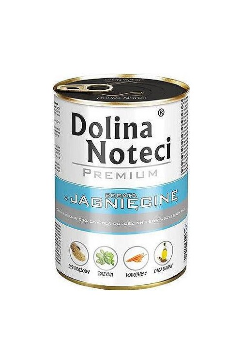 Dolina Noteci Premium bogata w jagnięcinę 800g