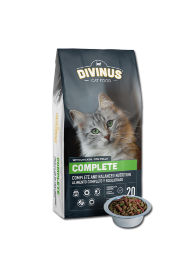Divinus Cat Complete dla kotów dorosłych 20kg