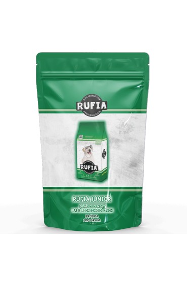 PRÓBKA Rufia Junior Dog dla szczeniąt 60g