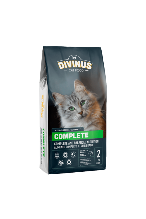 Divinus Cat Complete dla kotów dorosłych 2kg