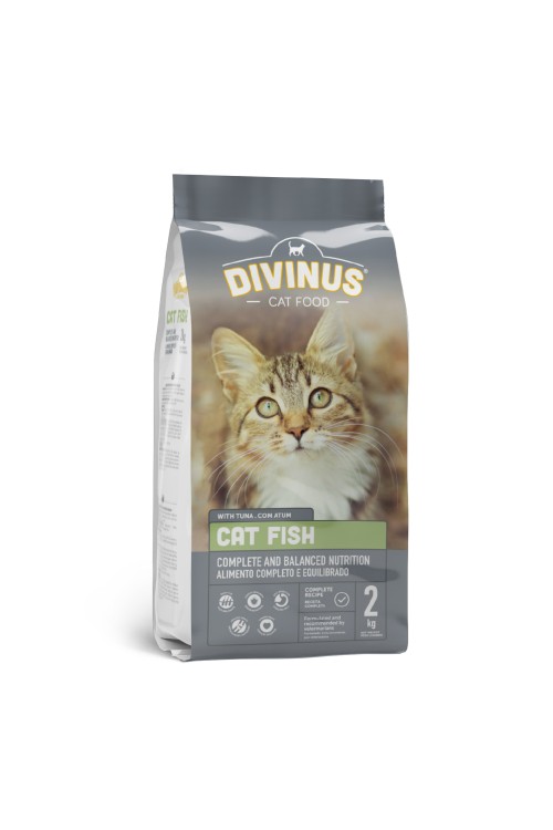 Divinus Cat Fish dla kotów dorosłych 2kg
