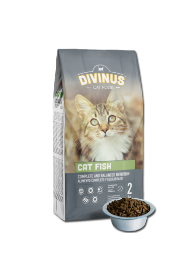 Divinus Cat Fish dla kotów dorosłych 2kg