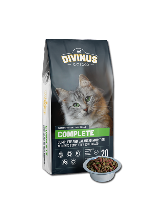 PRÓBKA DIVINUS CAT COMPLETE DLA KOTÓW DOROSŁYCH 100g