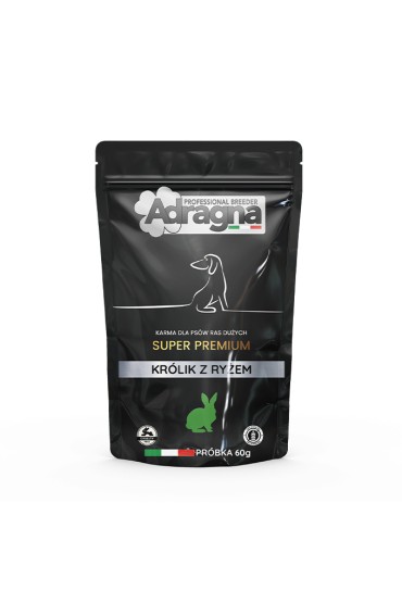 PRÓBKA Adragna Breeder super premium królik/owoce cytrusowe 60g
