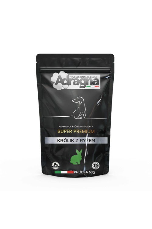 PRÓBKA Adragna Breeder super premium królik/owoce cytrusowe 60g
