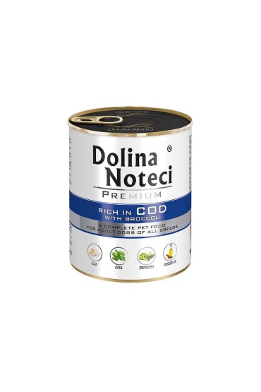 DOLINA NOTECI Premium bogata w dorsza z brokułami 800g