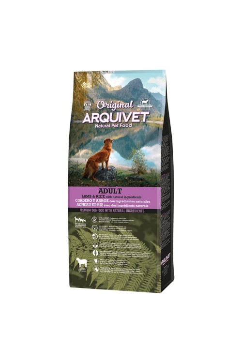 Arquivet Original Adult Jagnięcina z ryżem 12 kg
