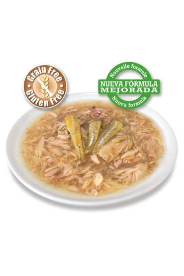 Arquivet Puszka dla kota z tuńczykiem i sardelką 80 g