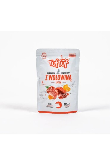 TUF TUF Saszetka wołowina z dynią 100 g