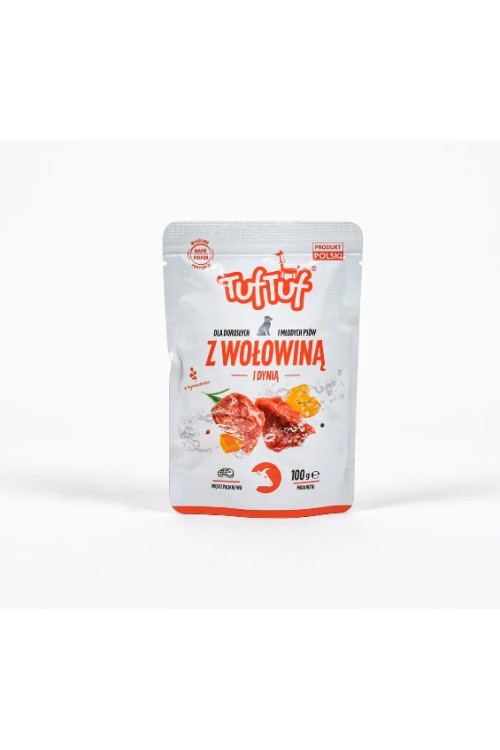 TUF TUF Saszetka wołowina z dynią 100 g