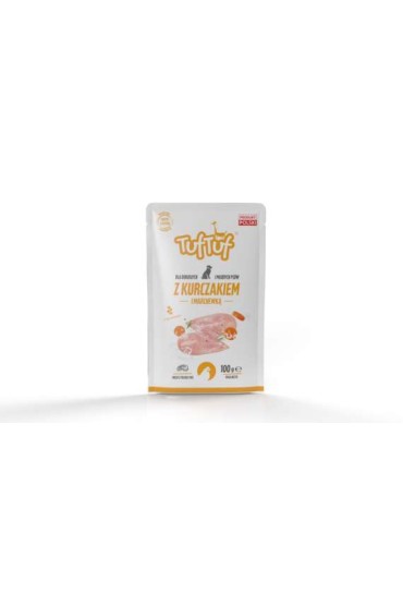 TUF TUF Saszetka kurczak z marchewką 100 g