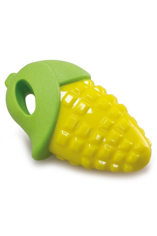 Arquivet Kolba kukurydzy z piszczałką zabawka dla psów - 14 cm