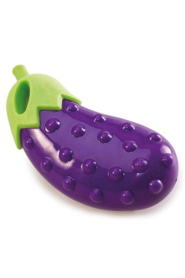 Arquivet Bakłażan z piszczałkązabawka dla psów - 14 cm