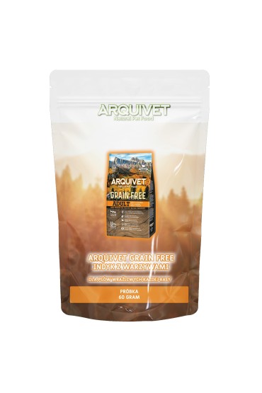 PRÓBKA Arquivet GRAIN FREE Indyk z warzywami 60g
