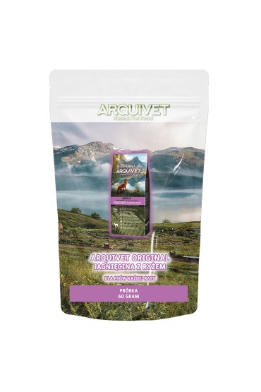 PRÓBKA Arquivet Original Adult Jagnięcina z ryżem 60g