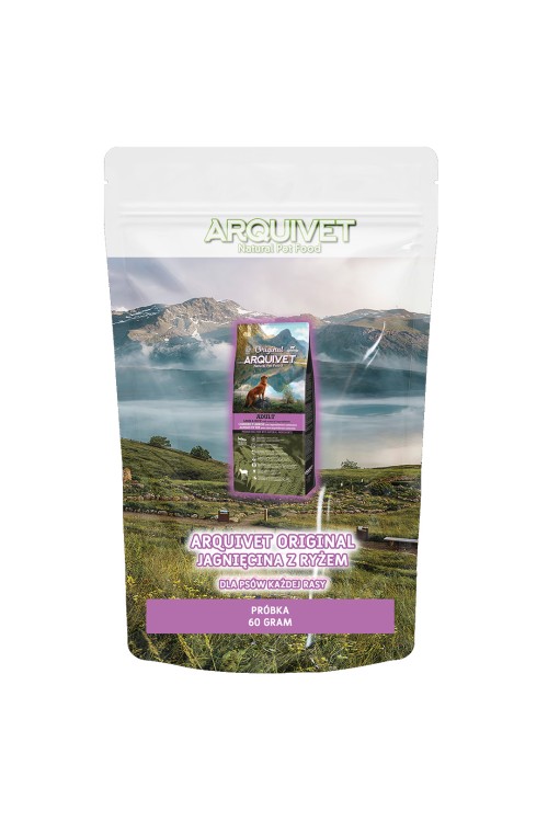 PRÓBKA Arquivet Original Adult Jagnięcina z ryżem 60g