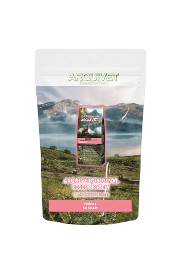 PRÓBKA Arquivet Original Łosoś z ryżem 60g