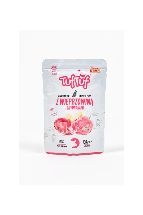 TUF TUF Saszetka wieprzowina z ziemniakami 100 g x 10szt.