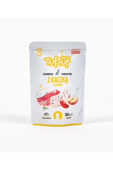 TUF TUF Saszetka kurczak z marchewką 100 g x 10 szt.