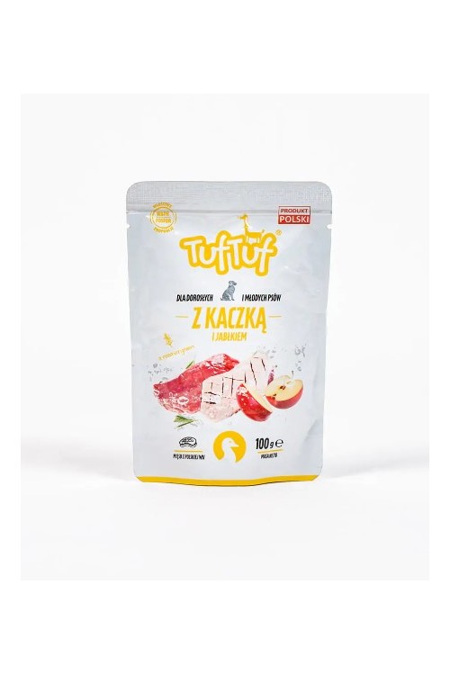 TUF TUF Saszetka kurczak z marchewką 100 g x 10 szt.
