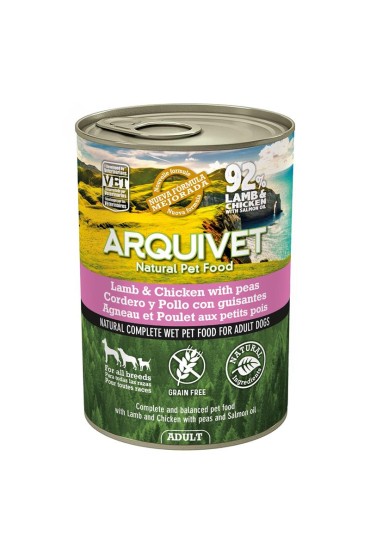 ARQUIVET MOKRA KARMA DLA PSA Z jagnięciną i kurczakiem 400G