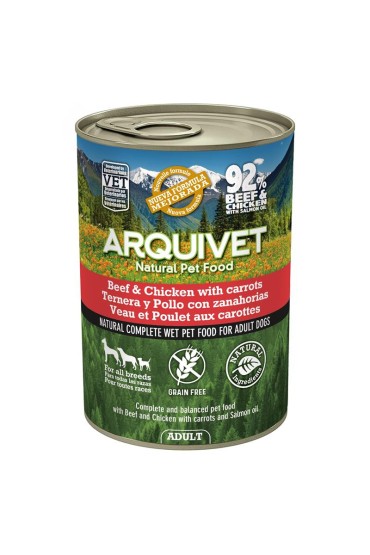 ARQUIVET MOKRA KARMA DLA PSA Z wołowiną i kurczakiem 400G