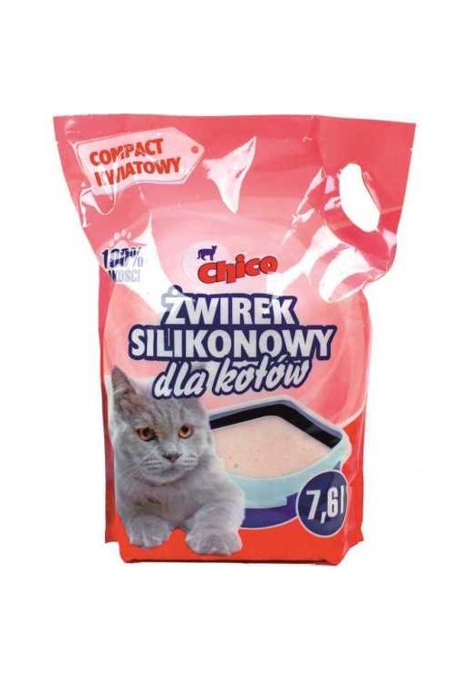 Chico Żwirek silikonowy 7,6l - compact kwiatowy