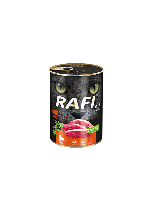 Rafi Cat karma bezzbożowa z kaczką 400 g