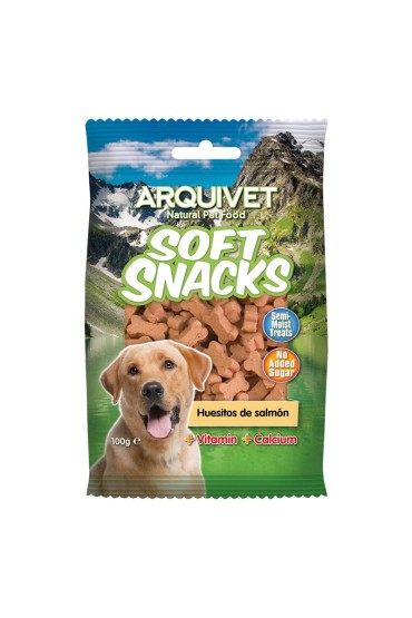 Arquivet Ciasteczka kosteczki z łososia 100g