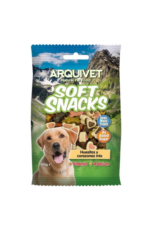 Arquivet Przysmak półwilgotny kości i serduszka 100g