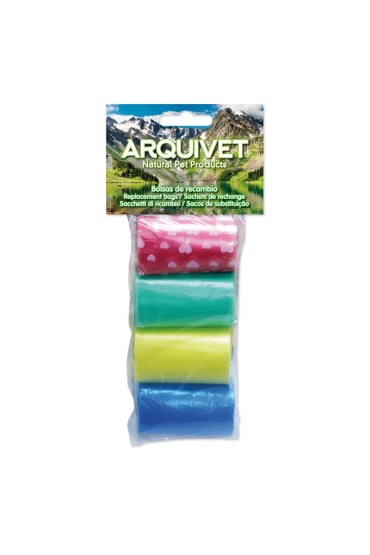 ARQUIVET Woreczki na psie odchody 4 rolki x 20 szt
