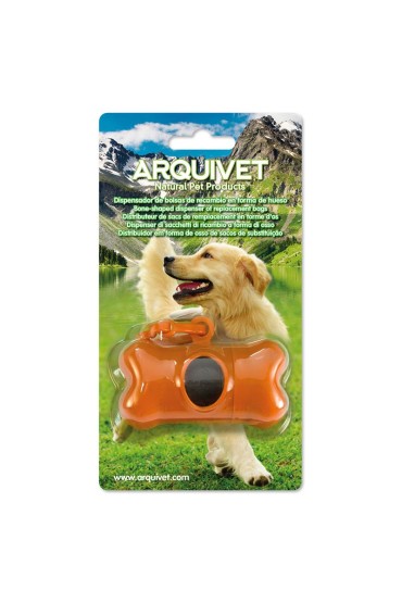 [W] ARQUIVET Dyspenser na woreczki + rolka 15 sztuk GRATIS