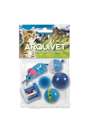 ARQUIVET Mix zabawek dla kota 6 szt