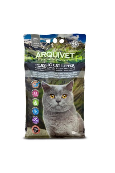 ARQUIVET Żwirek bentonitowy z aktywnym węglem 25 l/10 kg