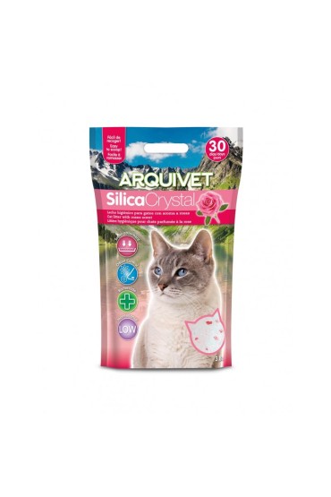 ARQUIVET Żwirek silikonowy o zapachu róży 3,8 l