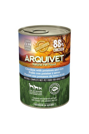 ARQUIVET Mokra karma dla psów SENIOR & LIGHT 400g