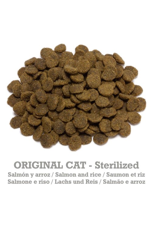 ARQUIVET CAT Original dla kotów sterylizowanych łosoś z ryżem 1,5 kg