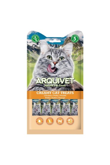 ARQUIVET Kremowa przekąska z kurczaka 5X14 g