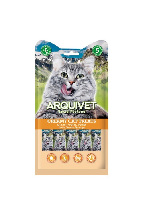 ARQUIVET Kremowa przekąska z kurczaka 5X14 g